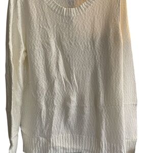 Old Navy Cream Women's Crew Neck Sweater